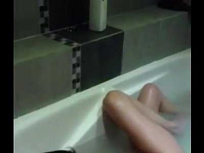 Son Spy On His Mother While Taking Her Bath