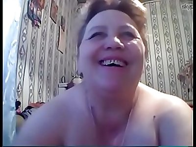 Light-haired Fat Mature Russian Skype